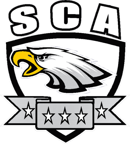 SCA Athletics Logo Eagle Transparent