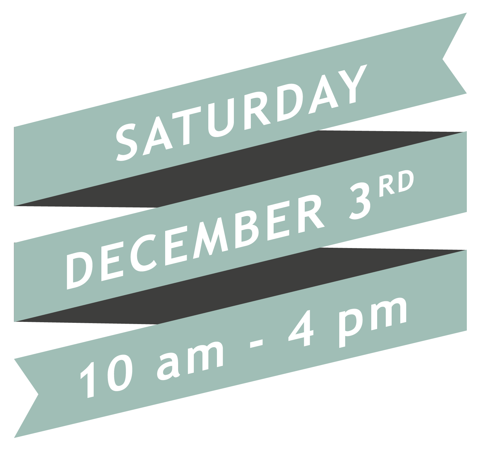 At SCA on Saturday December 3rd (10 AM - 4 PM)