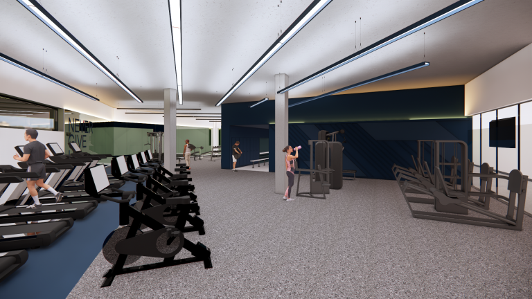 SCA Athletic training facility - rendering
