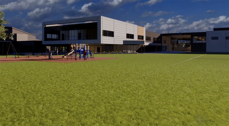 SCA Soccer Field - rendering