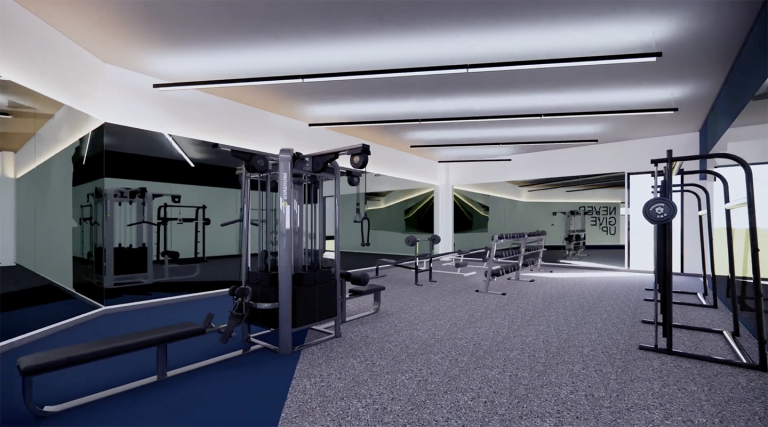 SCA Athletic training facility - rendering